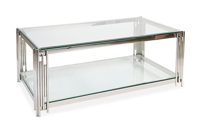 Galciana Sofabord 130 cm Glas Krom