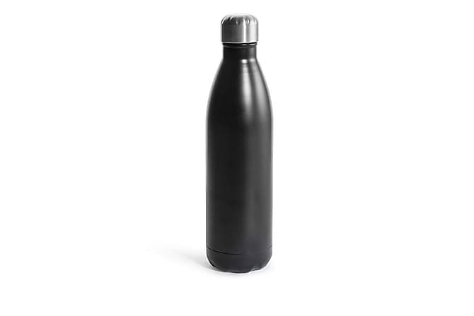 Stålflaske 75 cl Sort Sagaform
