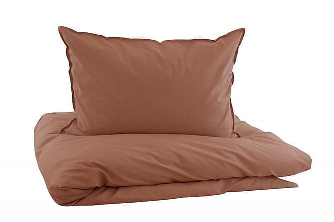 Loft Pussilakanasetti 220x230 cm Percale Dusty Oranssi Borås Cotton