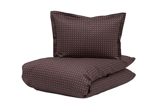 Piazza Pussilakanasetti 220x230 cm Satiini Aubergine Borås Cotton
