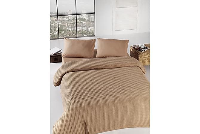 EPONJ HOME Sengeteppe Enkel 160x240 Brun