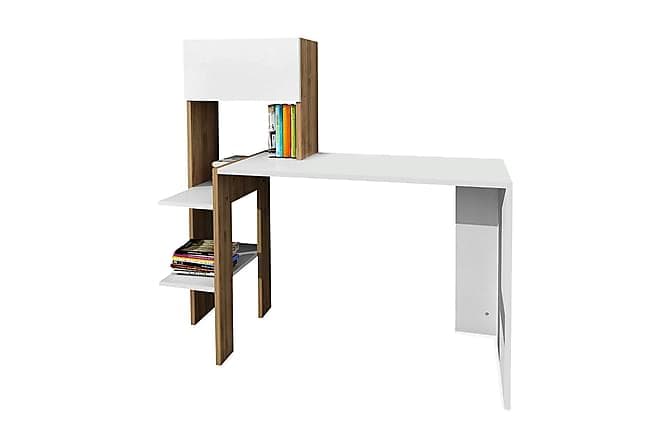 RANEE Skrivebord Hvit / Valnott Hvit / Valnott