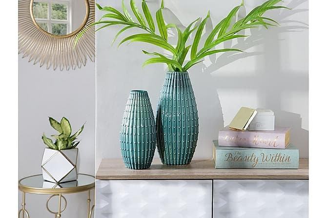 Delfia Blomstervase 41 Cm Brun