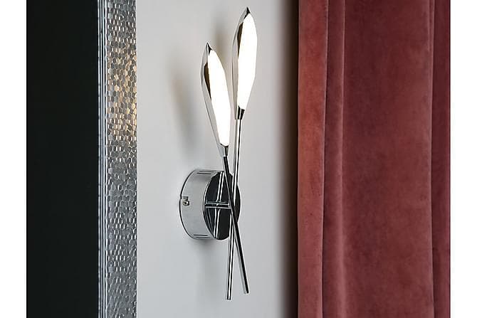 Lukina Ii Vegglampa 10 Cm Tre|Natur
