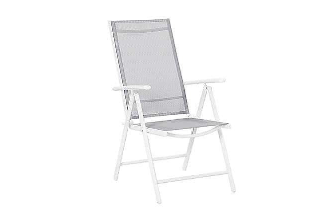 Catania Hagesstol 6 St 44 Cm Hvit