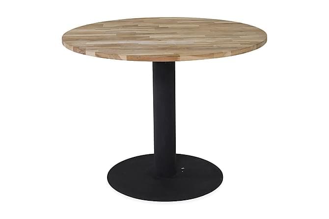Kimberlee Bord 140 cm Rund Trae/Natur/Sort