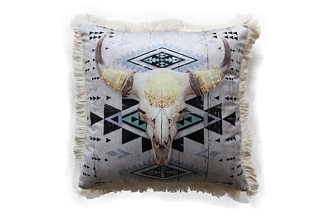 Fladolt Pude 45 cm Beige | Blå | Sort