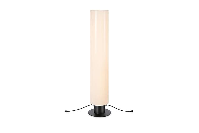 Markeret haven gulvlampe Hvid