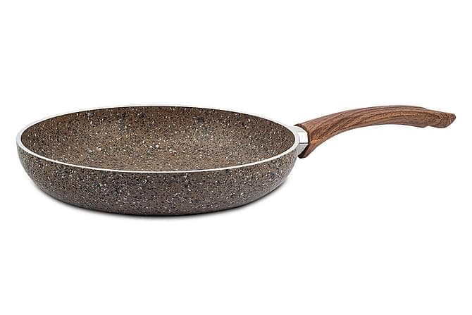 NOBLE Life Stekepanne 24 PEEK-trekk Brun