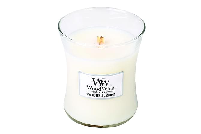 WoodWick Medium White Tea & Jasmine