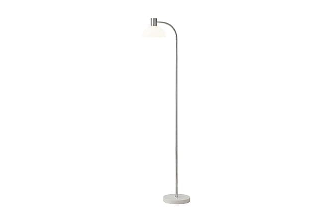 Vienda gulv flex krom/hvid glas E14