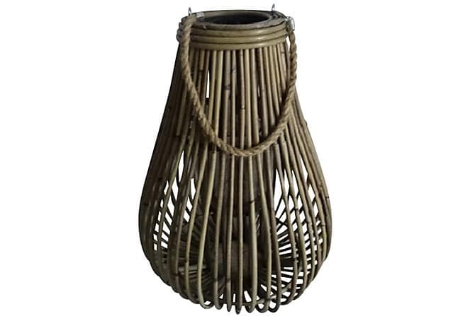 Skib hule lanterne 38 cm Brun | Grå