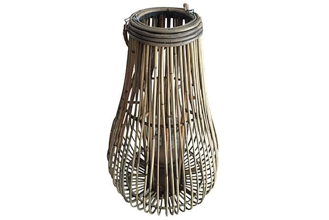 Skib hule lanterne 43 cm Brun | Grå