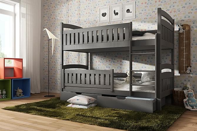 Perla Kerrossänky 80x180 Oikea Harmaa