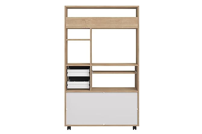 Langholm Korkea Keittiökaappi pyörillä 89 cm