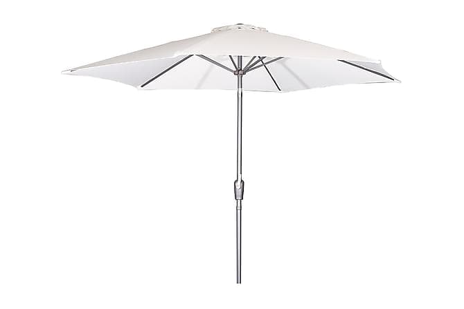 MANCHESTER Parasoll 300 cm Hvit/Svart