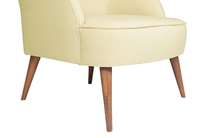 KRECEK Lenestol med Armlene Beige