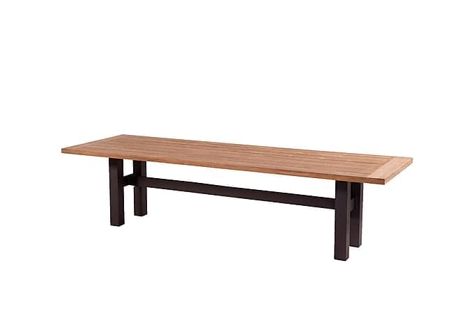 Wisbech Ruokapöytä 300 cm Musta/Puu/Luonnonväri Hartman