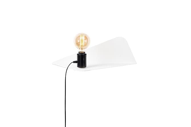 SANSOLBEK Vegglampe Hvit