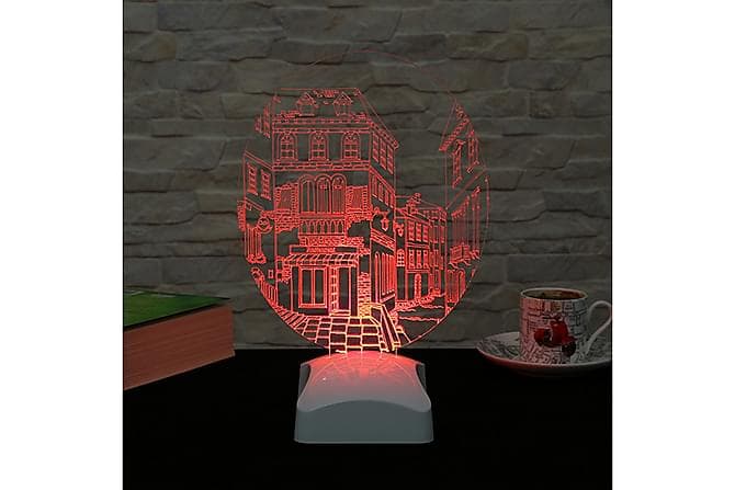 Evila Originals Bordlampe Hvid/Transparent