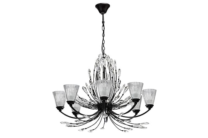 Flora Leticia Loftlampe Metal/Krystal