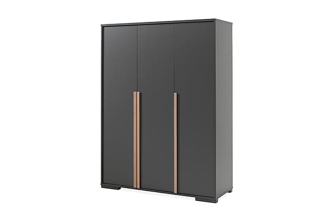 EKHORVA Garderobe 146 cm Grå