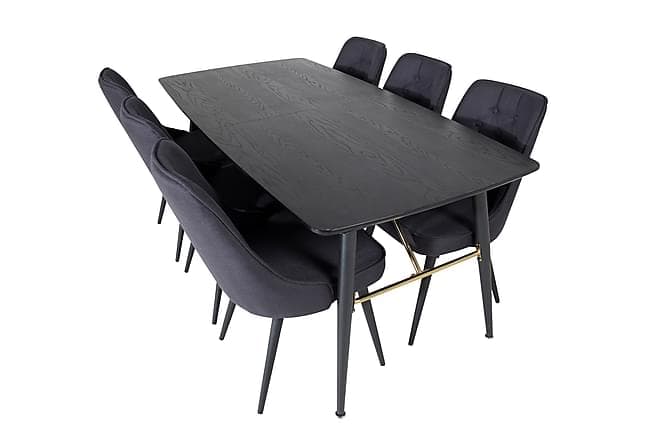 Irunea Spisebord 180 cm med 6 Valera Spisebordsstol