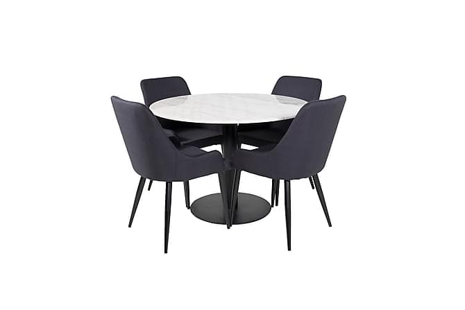 Admira Spisebord 106 cm med 4 Ridones Spisebordsstol