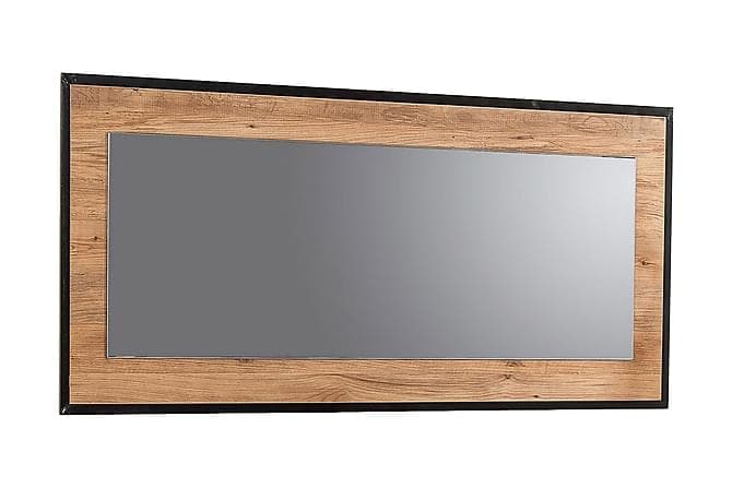 Zandy Spejl 60 cm Trae/natur/Sort