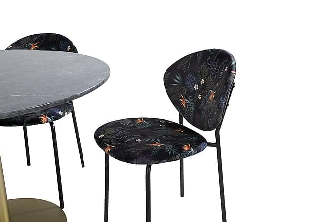 Admira Spisebord 106 cm med 4 Moncoll Spisebordsstol