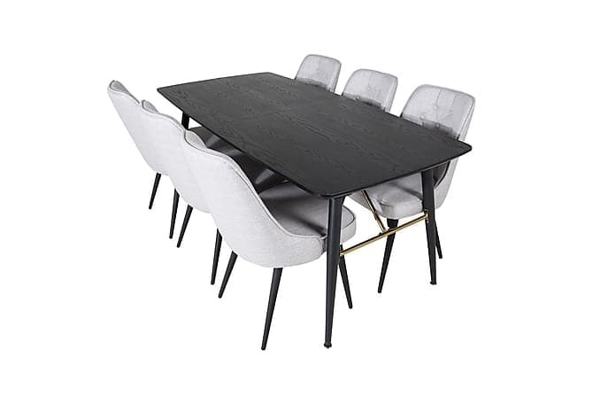 Irunea Spisebord 180 cm med 6 Valera Spisebordsstol