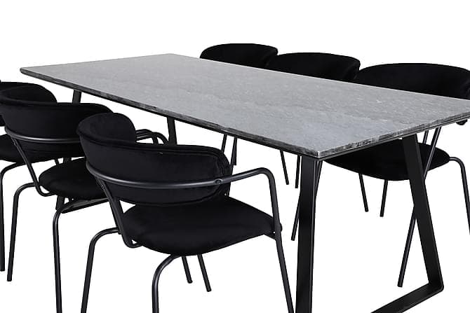Admira Spisebord med 6 Arcarazo Spisestoler