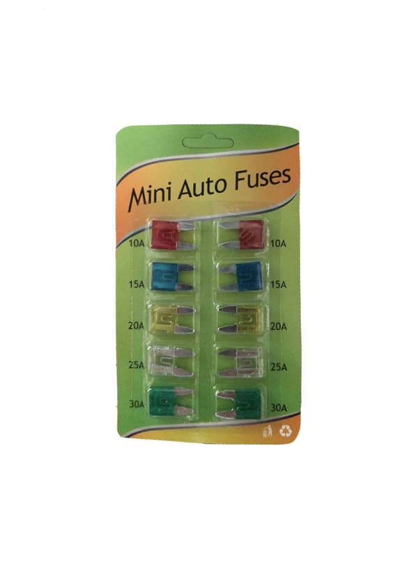 Flatsäkringar Mini 10-Pack