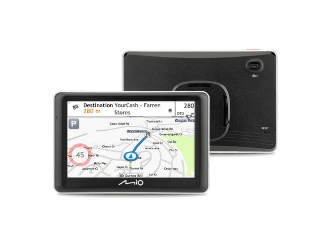 Mio Spirit 7700 LM, Multi, Hela Europa, 12,7 cm (5"), 800 x 480 pixlar, MicroSD (TransFlash), 128 MB