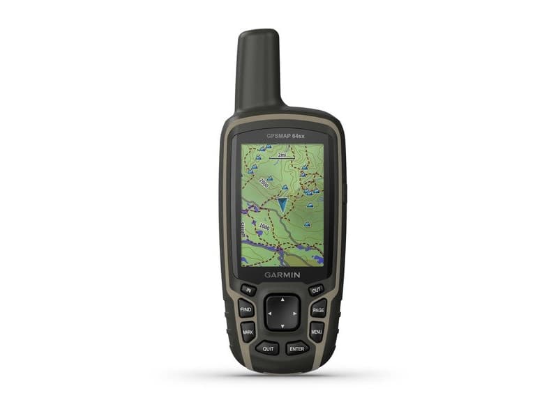 Garmin GPSMAP 64sx, TFT, 6,6 cm (2.6"), 36 x 55 mm, 160 x 240 pixlar, 65 536 färger, 8 GB