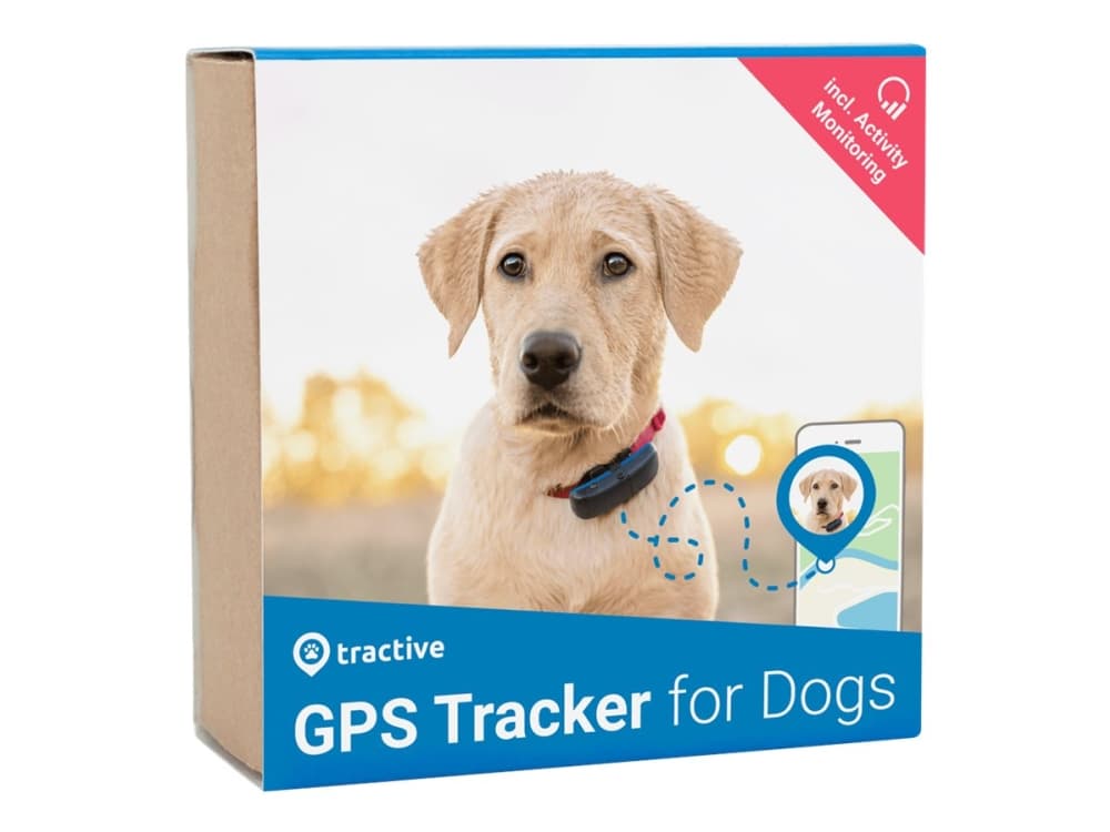 Tractive Dog - Hunde GPS Tracker - Sort