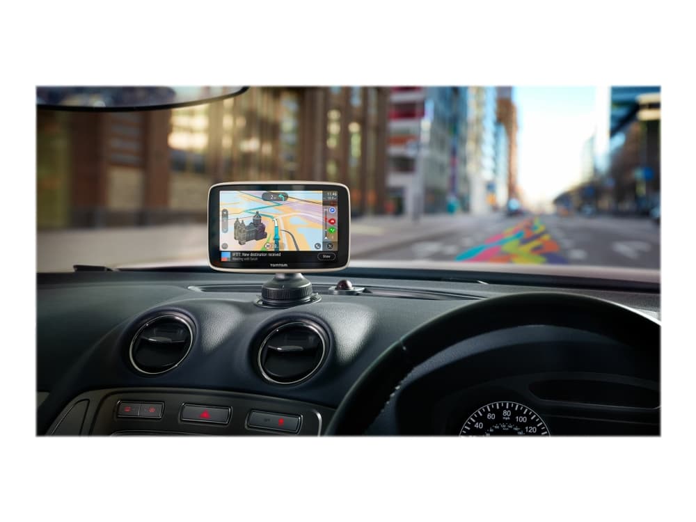 TomTom GO Premium - World Edition - GPS-navigator - bil 5" bredbild