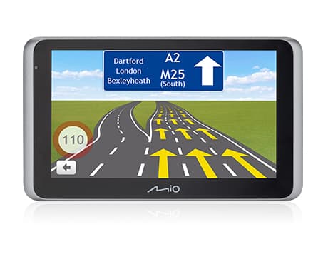 Mio Truck navigation MiVue Drive 65 6.2" touchscreen, Bluetooth, GPS (satellite), Traffic Message Channel (TMC), Maps included