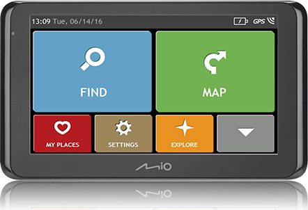 GPS navigation MIO Spirit 8500 (5262N5380014)