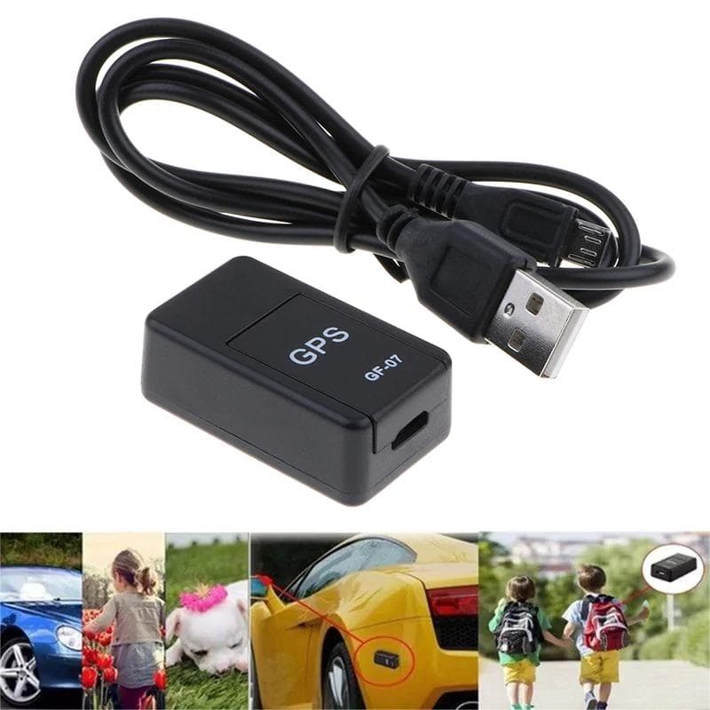 Mini GPS Tracker GF-07 Spårenhet Ljudinspelning Anti-Tjuv GSM / GPRS