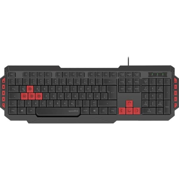 SPEEDLINK LUDICIUM Gaming Tastatur. Nordisk.