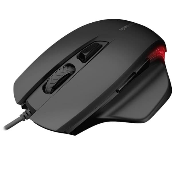 SpeedLink Garrido Upplyst Ergonomisk Optisk USB Gaming Mus. Svart.