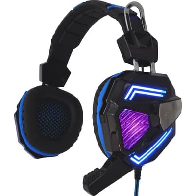 Sandberg Cyclone Gaming Headset med 7 farvet LED lys.