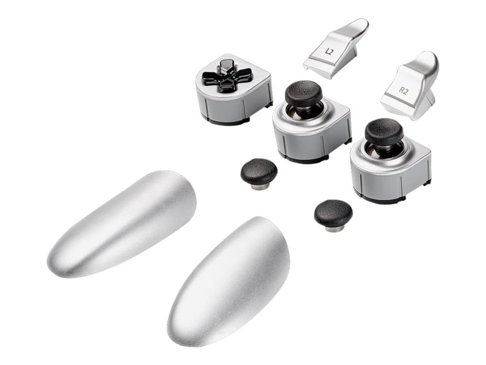 Thrustmaster eSwap - Tillbehörssats för spelstyrenhet - silver - för ThrustMaster eSwap Pro Controller