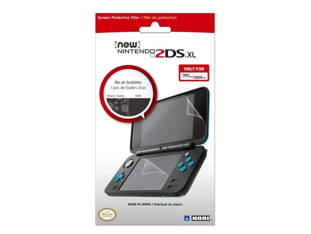 Hori New Nintendo 2DS XL Screen Protective Filter, Skärmskydd, Nintendo, New Nintendo 2DS XL, Japan