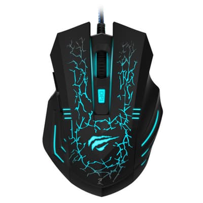 HAVIT Optisk gaming mus med LED. HV-MS672.