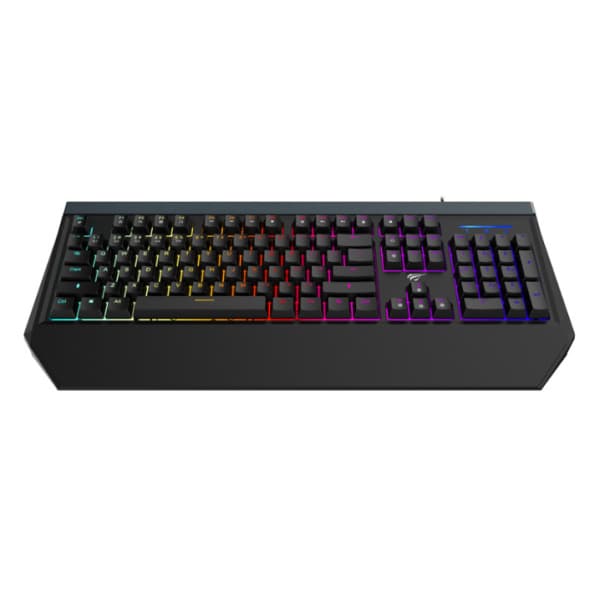 HAVIT HV-KB370L RGB-baggrundsbelyst mekanisk gaming tastatur.