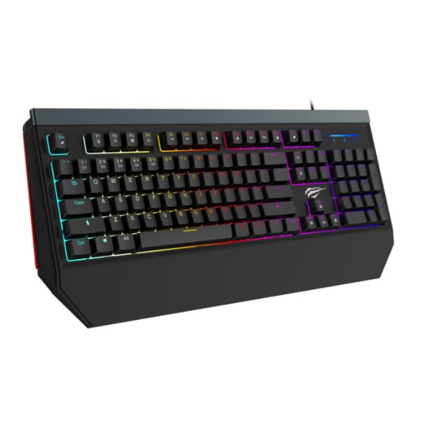 HAVIT HV-KB370L RGB-baggrundsbelyst mekanisk gaming tastatur.