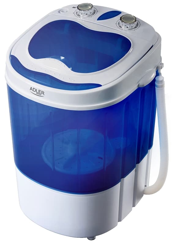 Adler Tvättmaskin + centrifug, Perfekt till husbilen