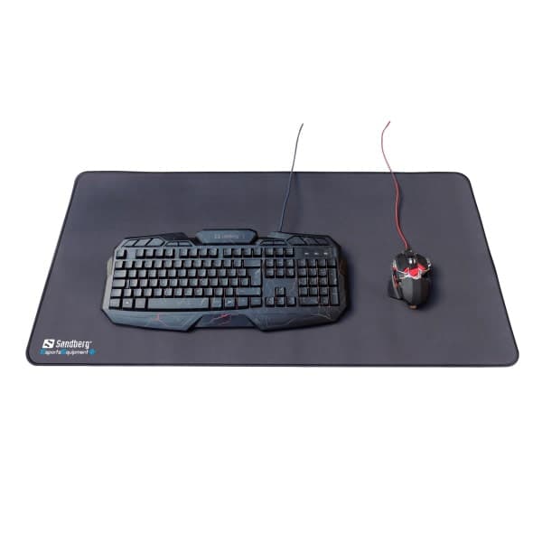 Sandberg Gamer Desk Pad XXXL. 90x45 cm Mousepad. Musta.